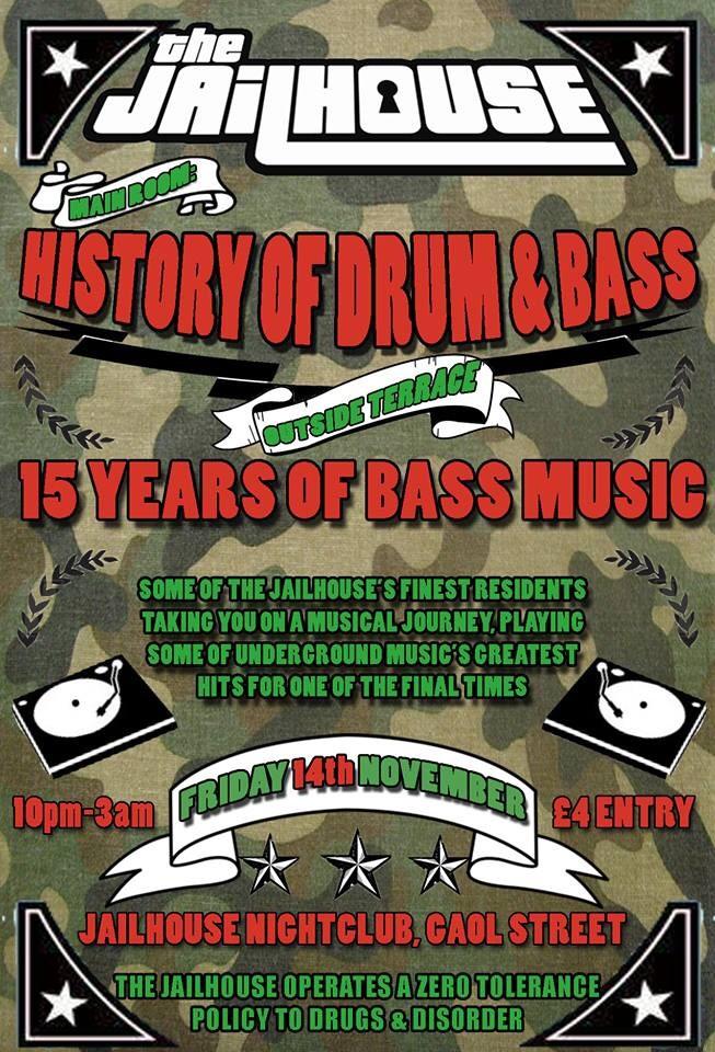 This Friday we celebrate 15 years of Bass Music. We close on NYE for good, so come and party with us! #HerefordHour