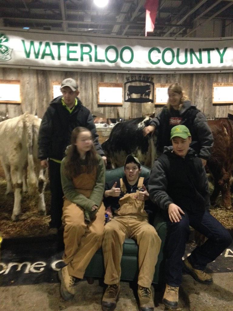 Megs_weber's tweet photo. Thanks for another awesome weekend @RAWFagriculture!!! Thanks also to @TD_Canada! #waterloocounty #royalfever http://t.co/TO2ce1z14U