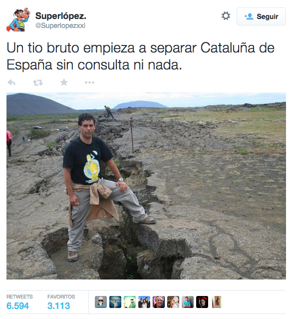 vistoenlasredes's tweet photo. Independentistas impacientes, ellos ya están en ello por @Superlopezxxl http://t.co/hWtBPWy0MN http://t.co/4WPYjaNfzS