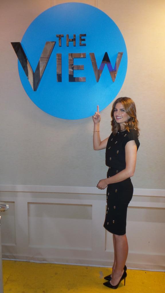 TheView's tweet photo. Have a question for @Castle_ABC's @Stana_Katic? Ask NOW using #StanaOnTheView! She'll be answering after her segment. http://t.co/PSXJXx4au5