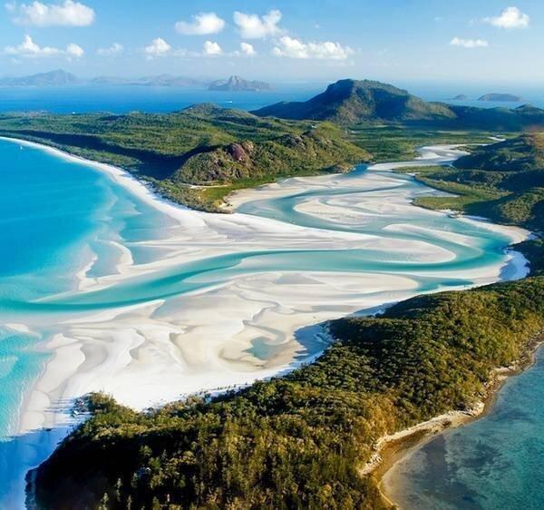 SintesisMexico's tweet photo. Playa ''Cieloblanco'', Australia. http://t.co/i318ncD6IF