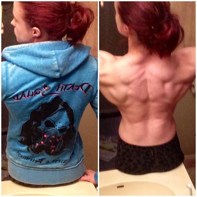 Buffyshots's tweet photo. @juliannegoespro Cause you know Iโm all about dat back, bout dat backโฆ๐๐ช๐ฅ #NPC #npcwpd #wpd #contestprep #showpre... http://t.co/gfooLAMpnA