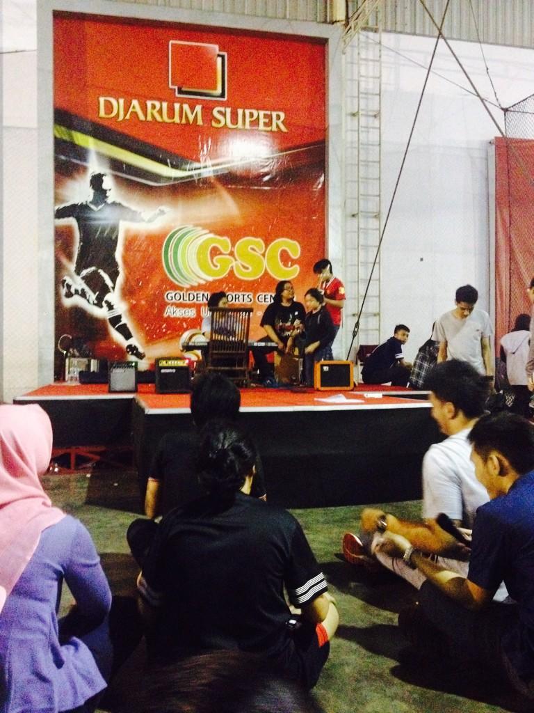 PekolADM14's tweet photo. Ini dia suasana closing pekol 2014! http://t.co/voYwhdL98i