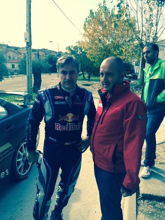 RMCMotorsport's tweet photo. Mañana muy intensa de test con Carlos, trabajando duramente con el Porsche y el R-4 http://t.co/8qglCos1vu