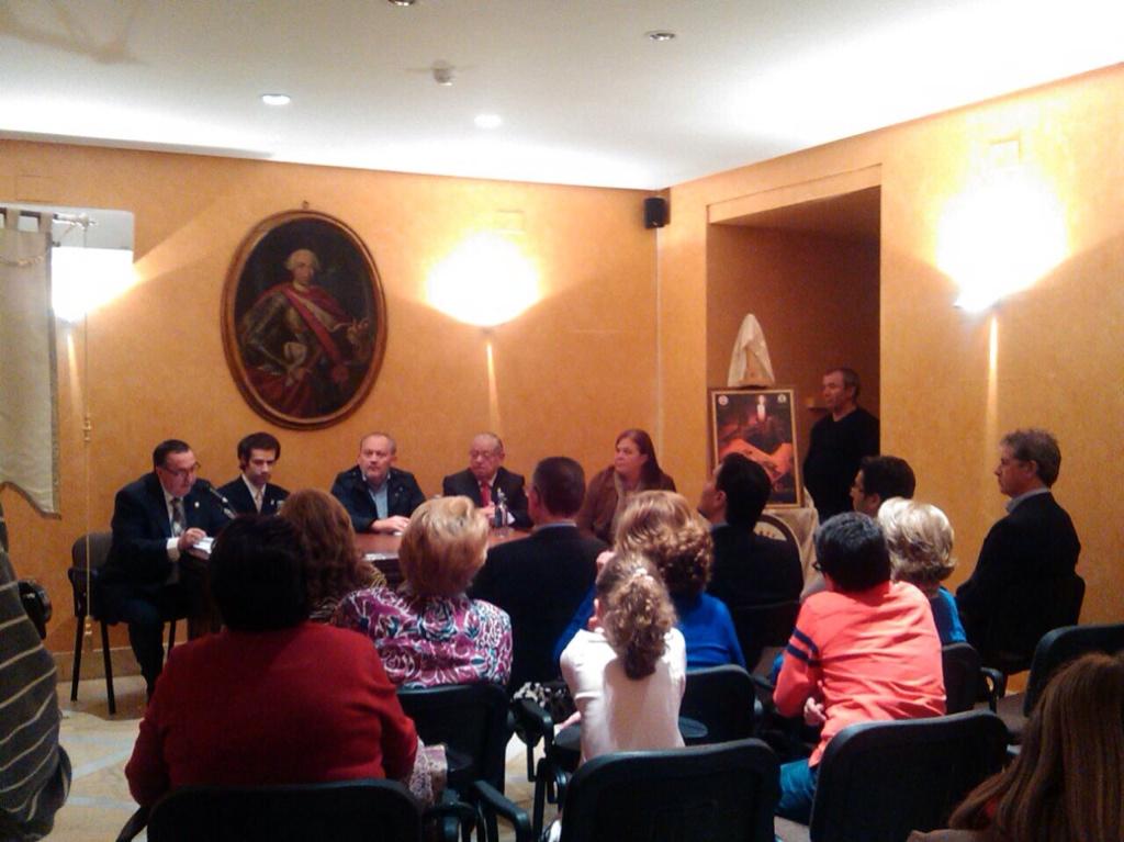 Conferencia de San Juan de la Cruz realizada magistralmente por el Licenciado en Bellas Artes Juan Paton