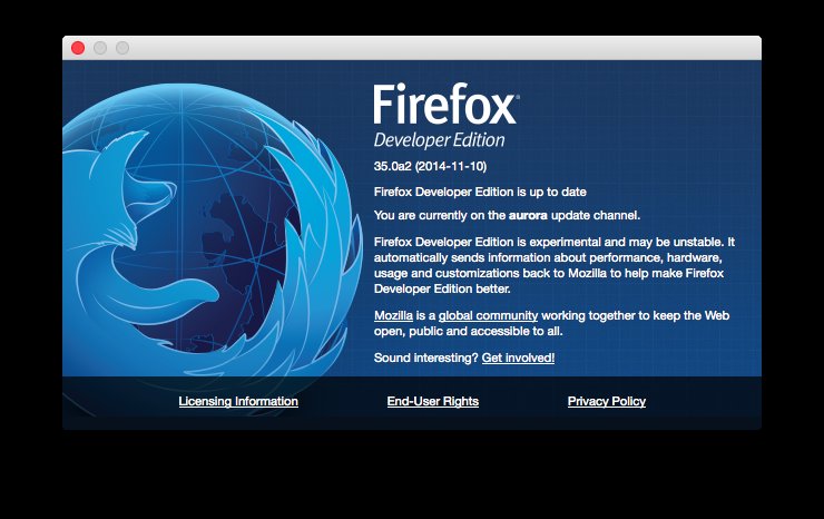 Firefox Developer Edition