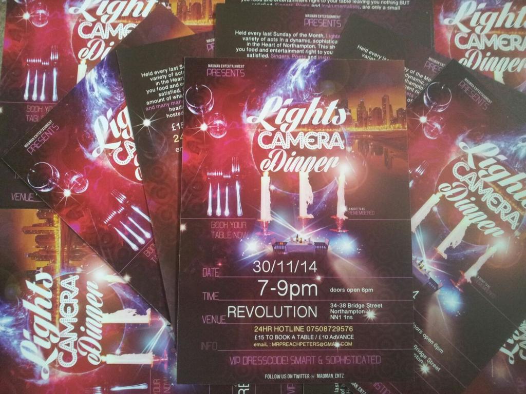 preacheybaby's tweet photo. @Sam_Reynolds23 sometimes it's good to have a chilled night..So why not enjoy A Dinner and a variety show http://t.co/2U6Sj6O7pZ