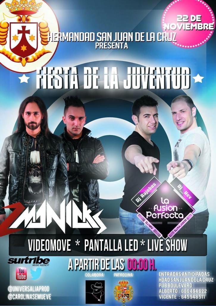 Fiesta de la Juventud en las Fiestas de San Juan de la Cruz