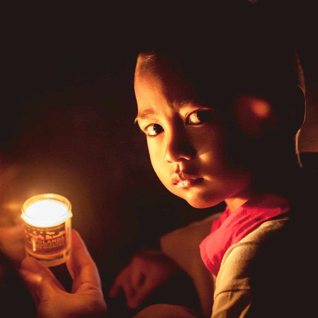 Remembering Haiyan's devastation, 1 yr on. From the Tacloban vigil. A stunning but deeply sad event! #haiyan #yolanda