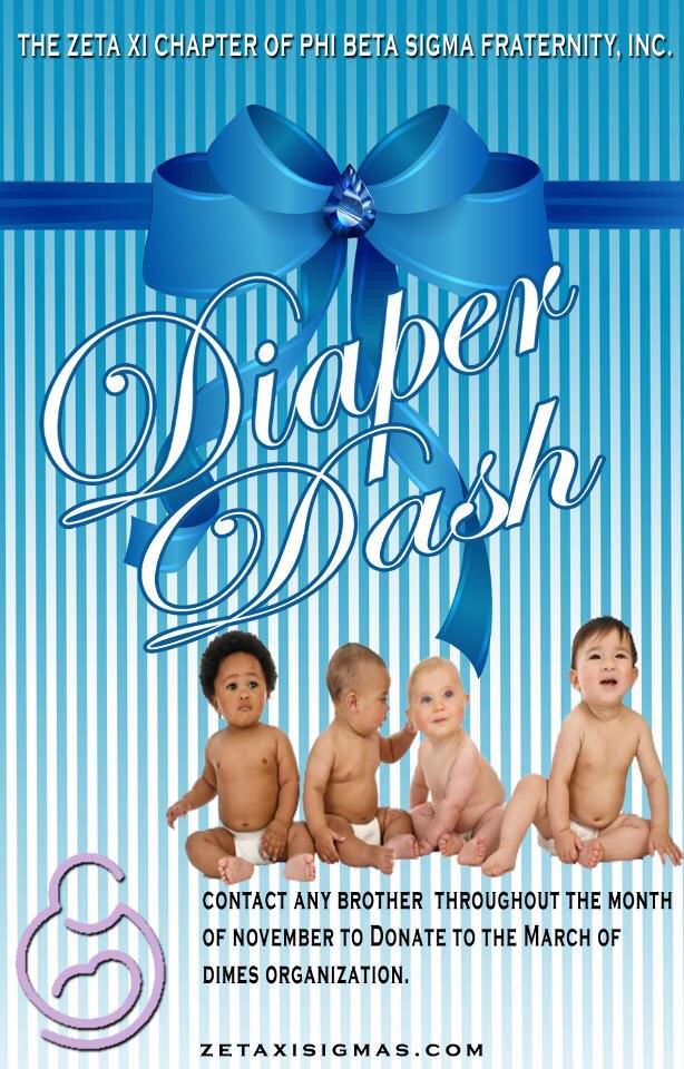 USFSigmas's tweet image. Support March of Dimes #DiaperDash contact a Brother to make a donation today.