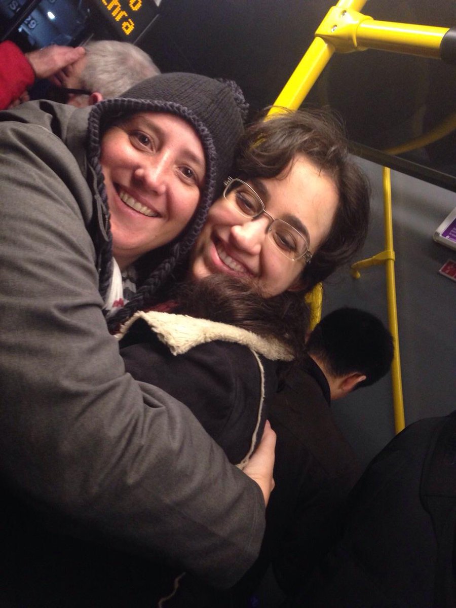 Serenam89's tweet photo. @powerofhug Lovely and inspirational meeting, and a hug shared on a bus in Dublin. Best of luck xx http://t.co/eMegOXBFxT
