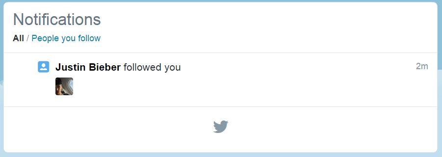 Fyrsta follow-ið komið í hús, og ekki er það af verri endanum! #respect #ThanksJB