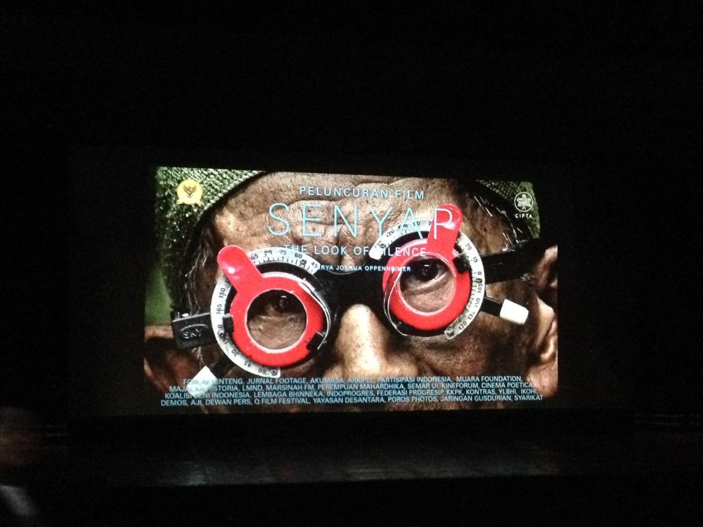 ulinyusron's tweet photo. Kalian wajib nonton Film #Senyap. Mengasah nurani meneguhkan kebenaran dan rekonsiliasi http://t.co/RqjDB4gqTn