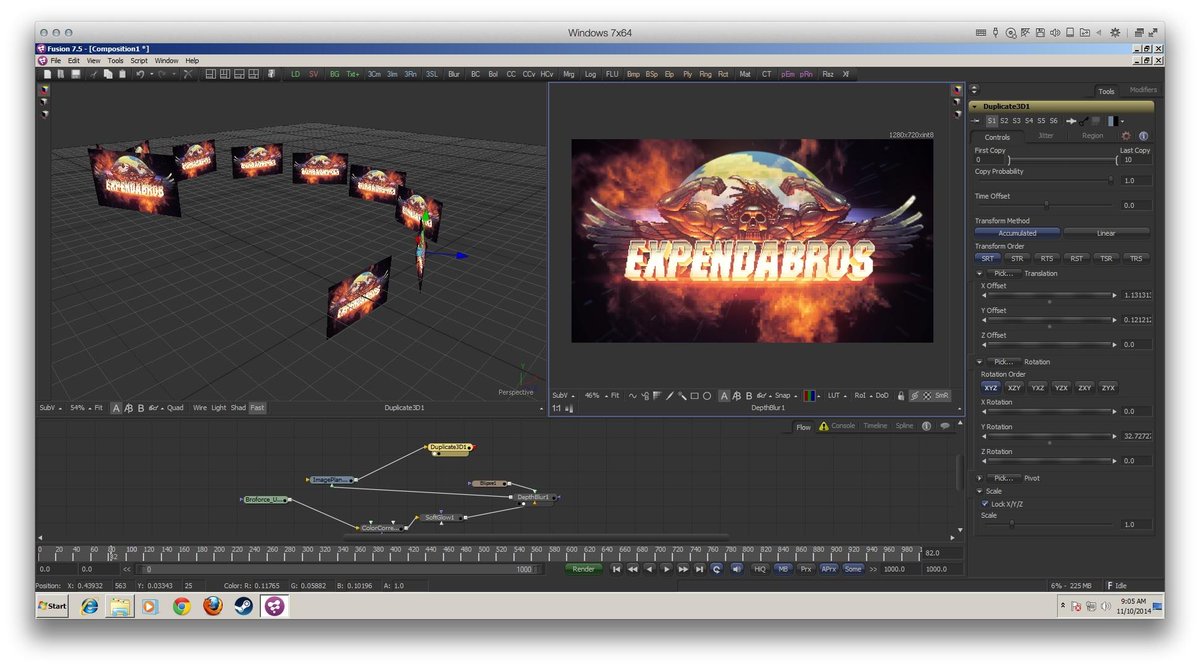 kertgartner's tweet photo. Fusion 7 seems to work well in Parallels 10 if you want to run Fusion on OSX CC @Blackmagic_News http://t.co/REqKTMKBeP