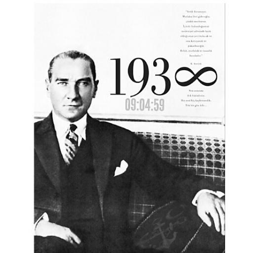 #10Kasım 
Bir ölüm ancak bu kadar ölümsüz olabilirdi.