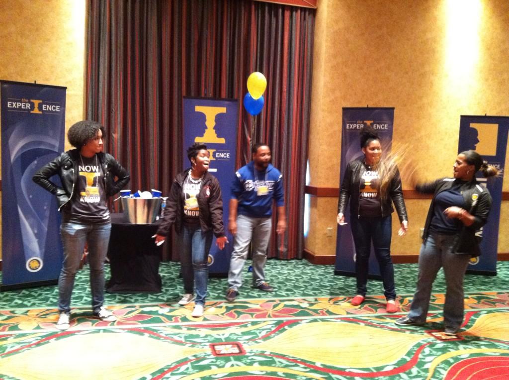 commspeaker's tweet photo. "Toothless Vegetables" at the #IExperience this wkd! Incredible (&amp; hilarious) staff at this univ! http://t.co/y1QEIg3c0K