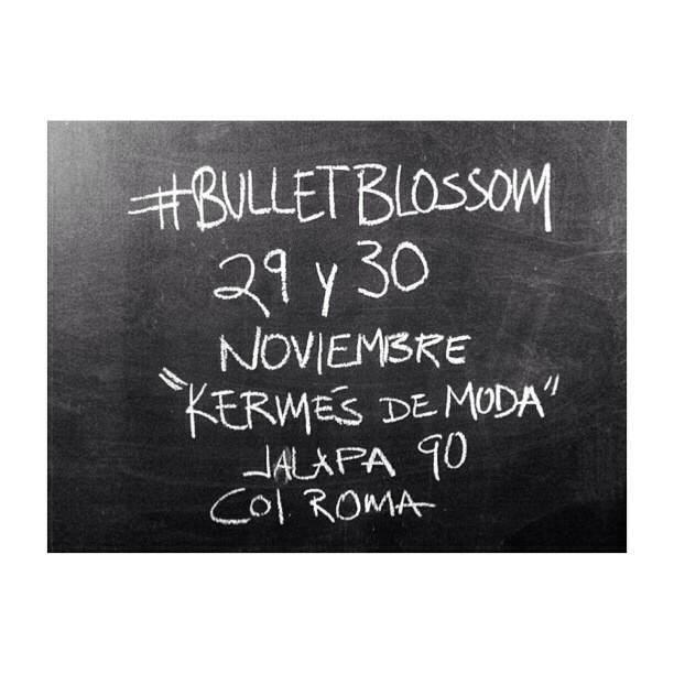 BulletBlossom's tweet photo. Confirmaaado!! #BulletBlossom en #KermesBazar en noviembre. Los esperamos!!! http://t.co/AFN2wTMCdR