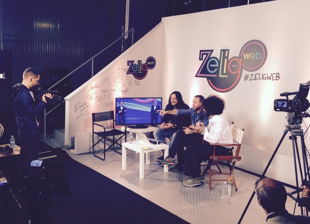 dstillapp's tweet photo. Nel backstage di @ZeligBananas! http://t.co/yNC8M7MlRS