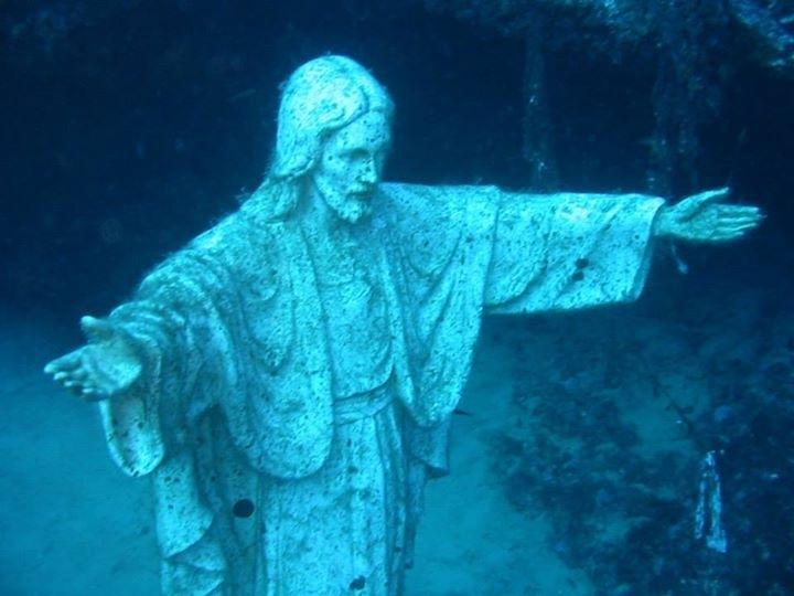 sergio75pa's tweet photo. 10.11.2014 Immersione al #Cristo degli #Abissi a #Palermo #Profdiver #Diving #Sicily http://t.co/u7IPtb6Lrq