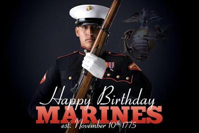 usairforce's tweet photo. Happy 239th birthday @USMC. Semper Fi! #USMCBirthday #AirForce http://t.co/pR4PiWiw2Z