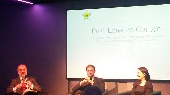 lorenzocantoni's tweet photo. Al #webstarday con @disinformatico, G.L. La Terza di @TripAdvisor e L. Ori di @SIXPayment. Grazie @RistoraMagazine ! http://t.co/O6CJTcn8xw