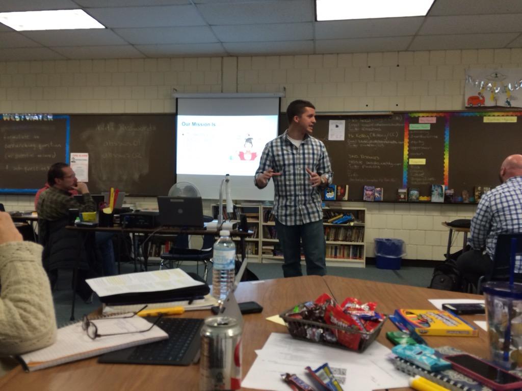 DR_SUPT's tweet photo. @bhodge2727 and @kellyjvreed leading admin PD #apspd http://t.co/IB1kkzNkWg