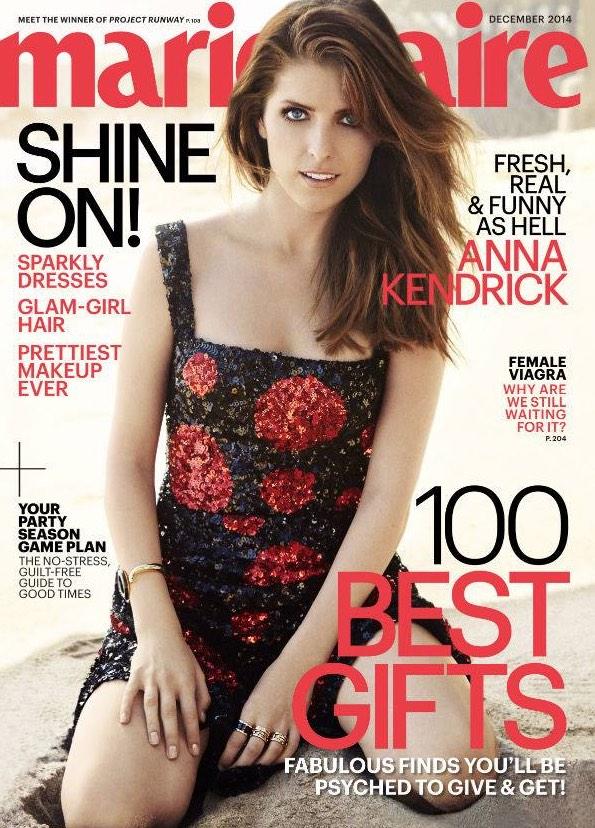 AnnaKendrick47's tweet photo. Marie Claire got me drunk for my interview #true #DidntFightIt http://t.co/2Yh9xovVYz