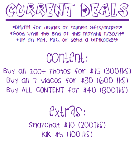 Don't forget my deals going on this month! I'm going to need offline help while I'm out.. You WILL get<a href="/tag/mvsales"class="tags"><span>#mvsales</span></a>