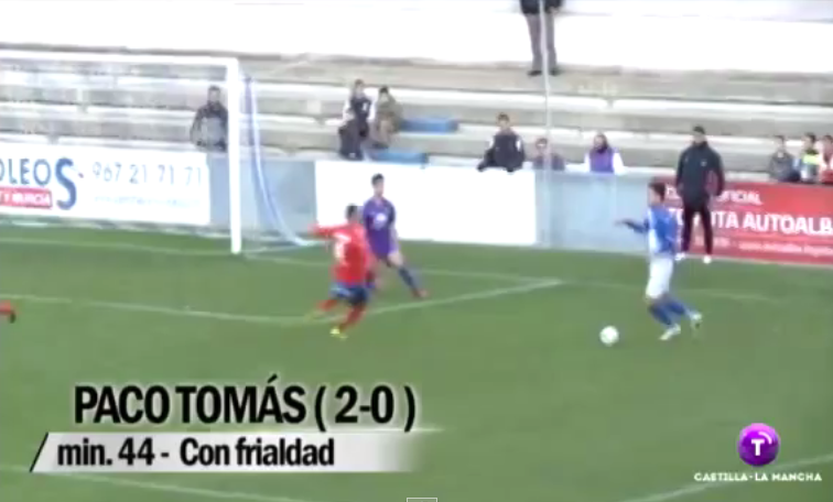 DeportesCMM's tweet photo. RT si crees que el gol de @PacoTomas8 para @UDAlmansa es el mejor gol de la jornada http://t.co/sSb1yIOFyh http://t.co/u1x27w8OJH