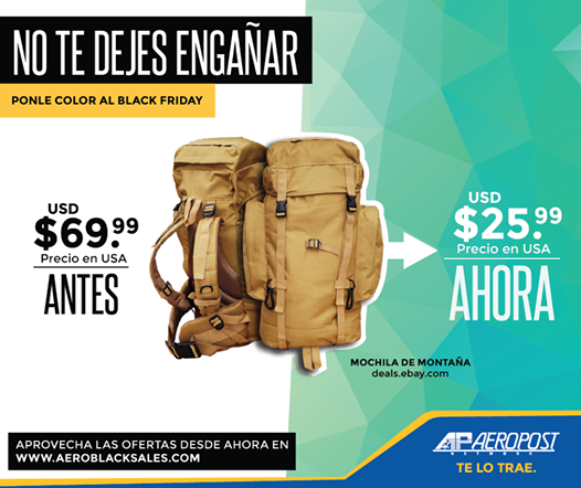 ¡Este tipo de descuento solo pasa en noviembre! Te lo traemos: ebay.to/1EuUTLD