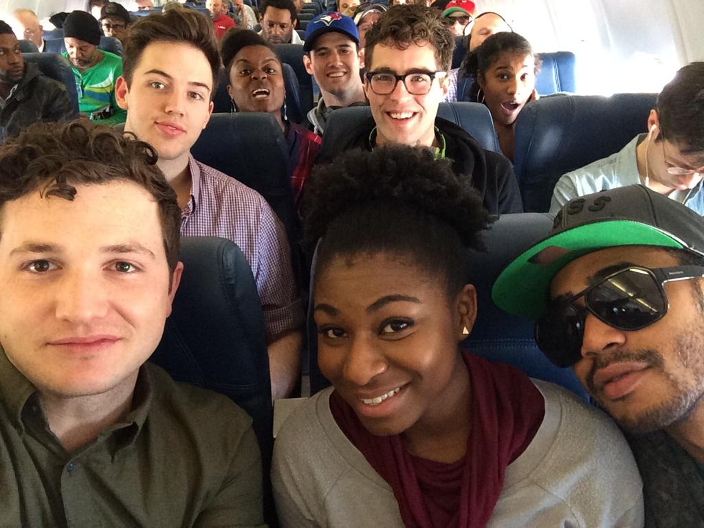 Travel day plane self portrait! On to Greenville! (That's your cue <a href="/dlarsen22/">David Larsen</a> )
