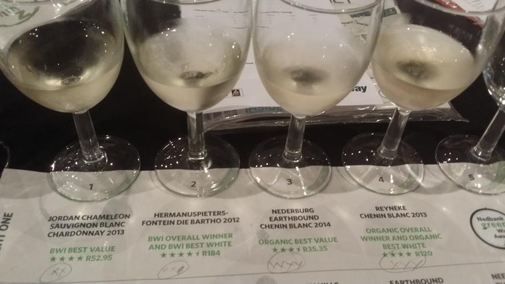 gerryraffy's tweet photo. The great whites have arrived @Nedbank #GreenWineAwards Durban Tasting.  My mouth is dancing with the wine stars http://t.co/JtvfUJXzic
