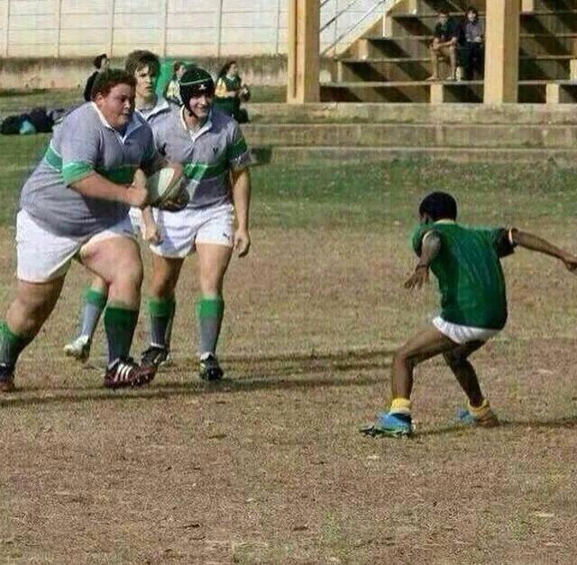 When you regret agreeing to play up a year at school