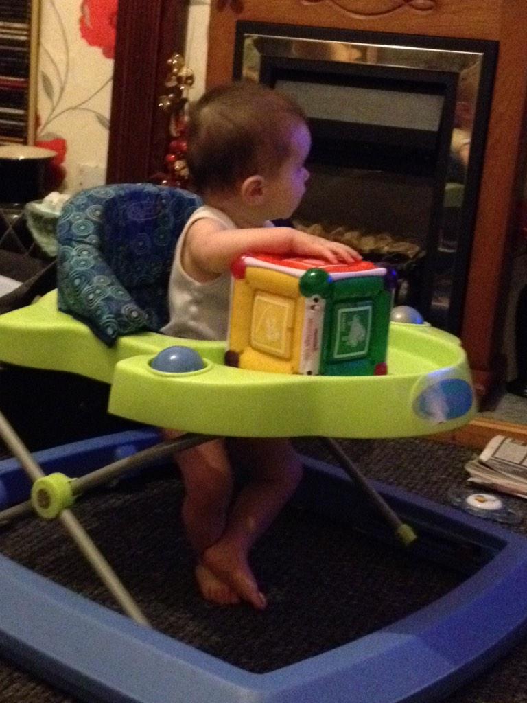 martha_judge's tweet image. Wee chase fan. Does not take his eyes off the TV when it&apos;s on #thechase