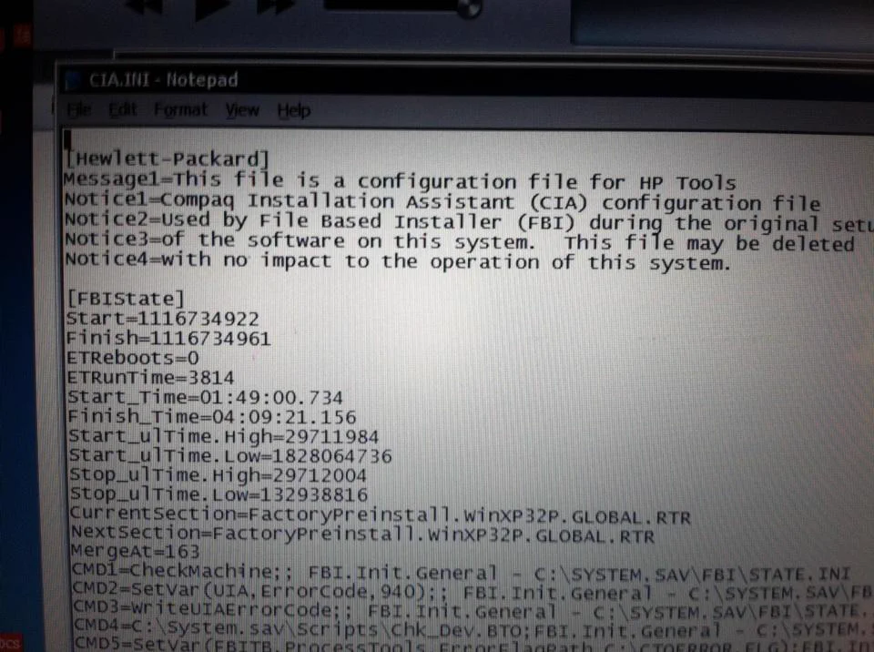 Timothy Trespas on X (formerly Twitter): "CIA & FBI files on my compaq computer? Or do programmers just like calling programs by names like that? pic.twitter.com/WEBDuhWx4w / X"