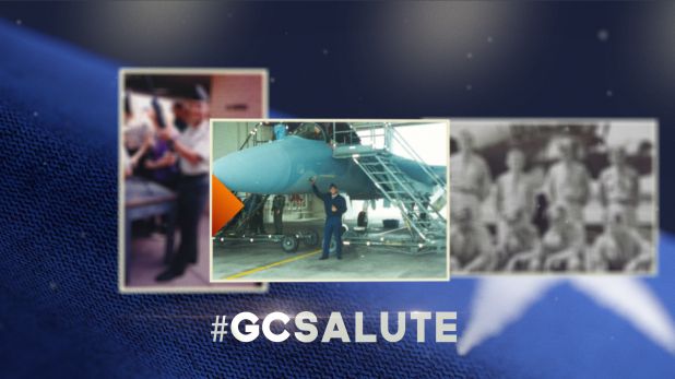 discfamilyday's tweet photo. 1 more day to share a pic of a special service member or veteran with #GCSalute! Rules: http://t.co/u02mgUp28Z http://t.co/zIjqjBytS4