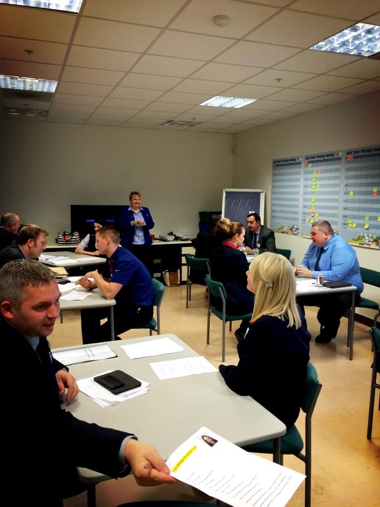 SarahWheatley8's tweet photo. Group 118 talent roadshow in action - day one. http://t.co/96HrpvYdjX