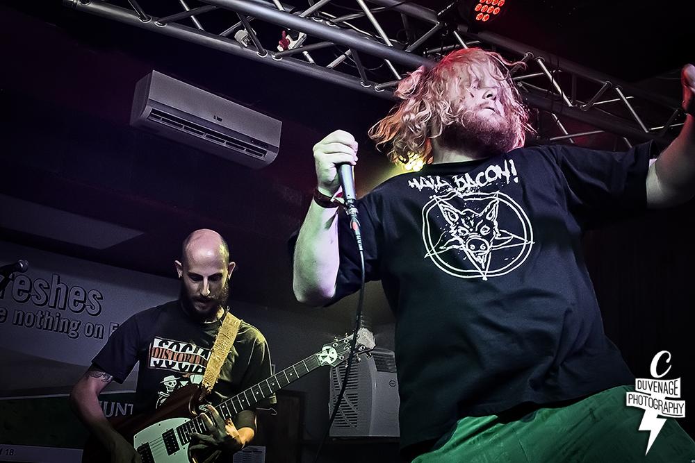 Photo: <a href="/GoatThroneDoom/">Goat Throne</a> at Blood &amp; Thunder, <a href="/RUMOURSLIFE/">Rumours Lounge</a>. #livebandphotography