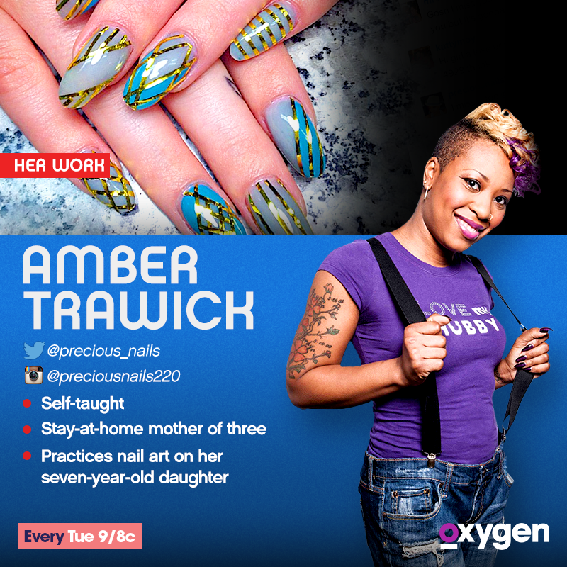 oxygen's tweet photo. Meet this week's #NailedIt contestants: @NailBang @Precious_Nails &amp; @JulieNailArtist! Preview: http://t.co/6XZhIlNihZ http://t.co/Lmi9vNS5OS