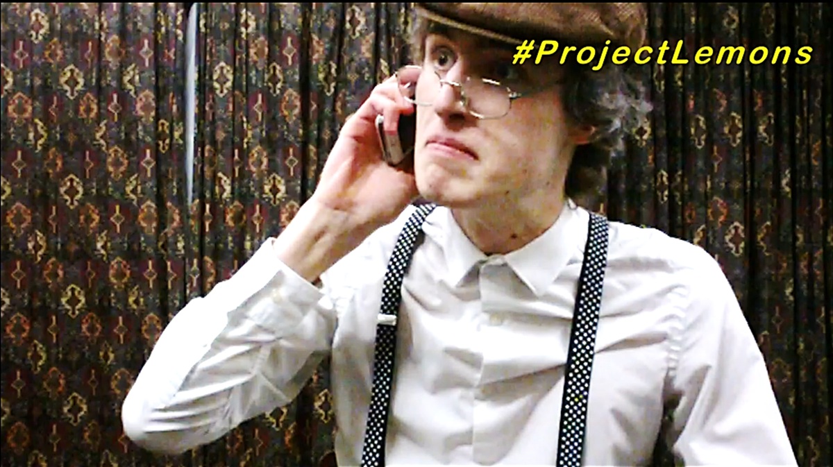 Project_Lemons's tweet photo. Grandpa makes the 2nd most important call of his life (after making the first telephone call in 1876) #ProjectLemons http://t.co/pEesTmkmIT