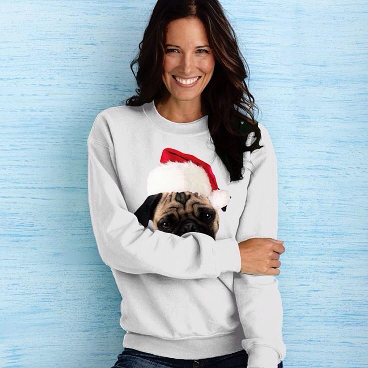 universitytees's tweet photo. Tacky Sweater = NEED!! Go to http://t.co/T6n2qGz6VN to order!! $1 of every order will go to Toys For Tots!! 🐶🎄🎁 http://t.co/XC3lvBXZhs