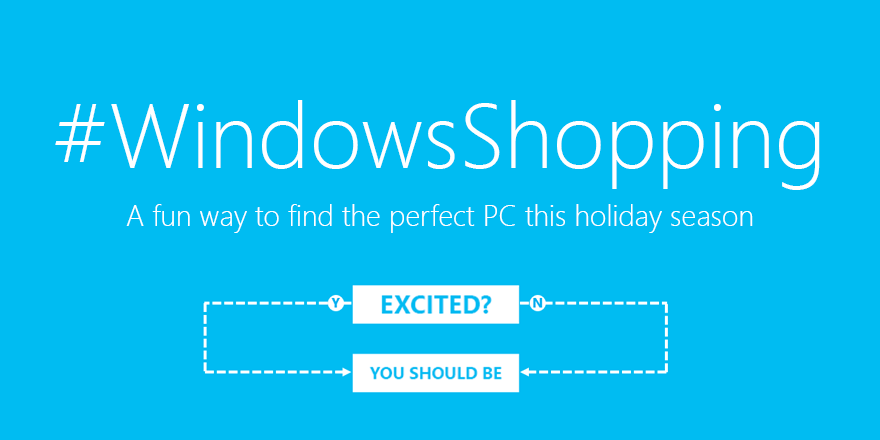 Windows's tweet photo. Wondering which PC to put on your wishlist? We can help with your #WindowsShopping. Just ask. :) http://t.co/NyLhnUYQOt