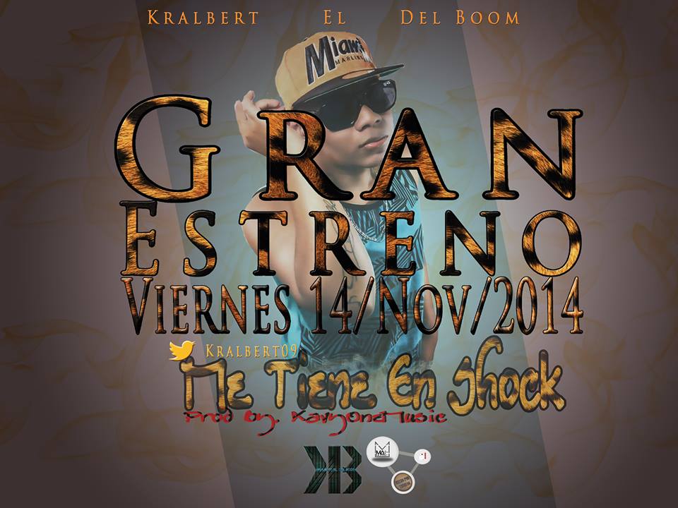 maxmusic_ven's tweet photo. no olvides este viernes 14 Nov el #Estreno #MeTienesEnShock @kralbert09 Via @maxmusic_ven #AlDesing #HechoPorVenecos http://t.co/4DXwHga9Xz