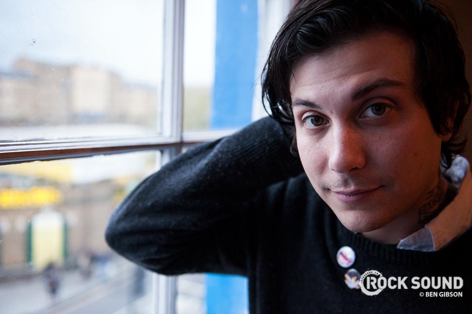 Oliver_Cornwall's tweet photo. .@rocksound said: A quieter moment with @FrankIero on Saturday night. More photos >>> http://t.co/qhcyEpMW3O http://t.co/dwIO4noFWs"