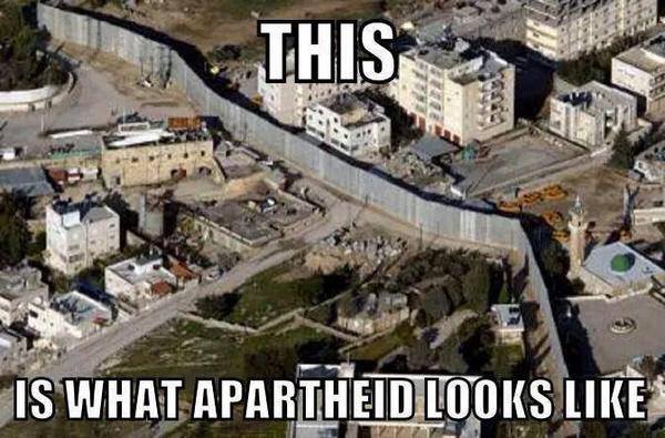 dabughoush's tweet image. This is how #apartheid looks like