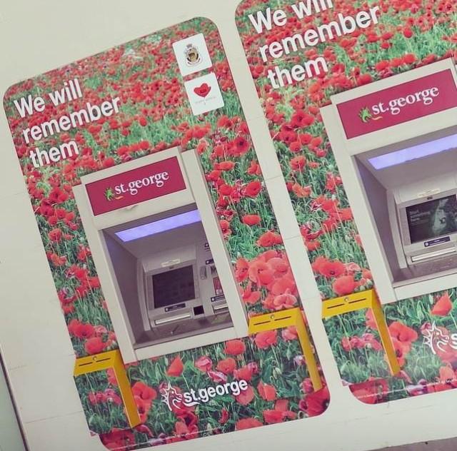 StGeorgeBank's tweet photo. We will remember them http://t.co/QZx1bBt4uV