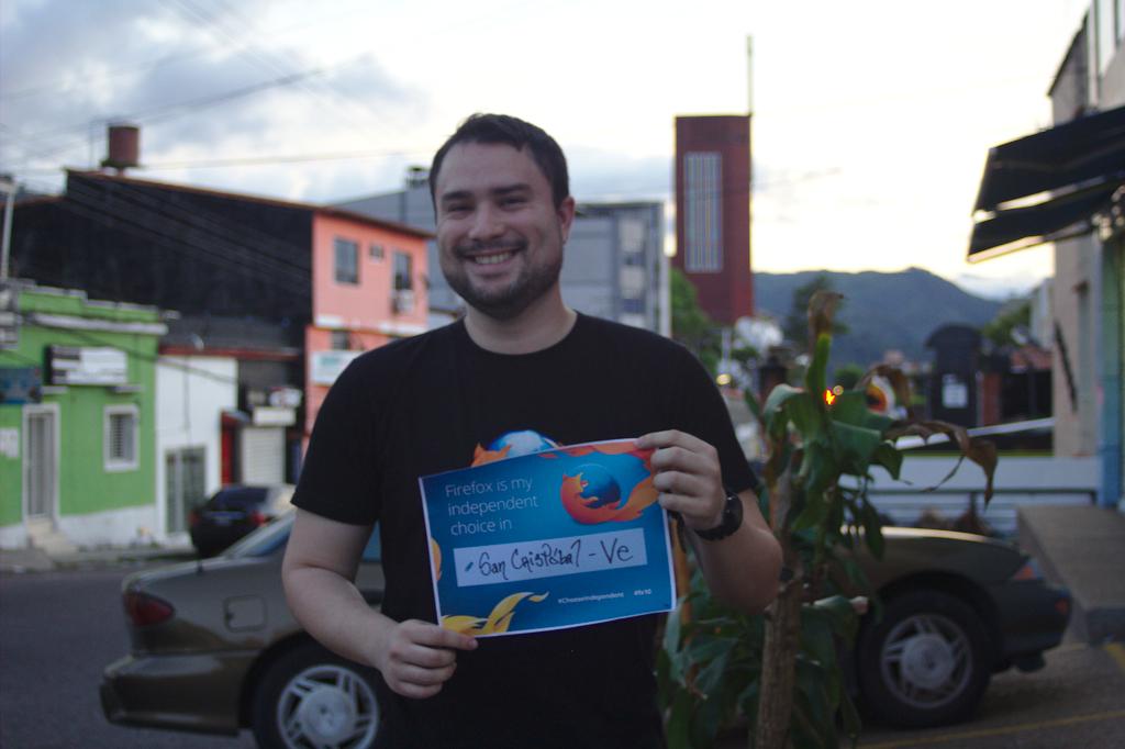 skatox's tweet photo. #Firefox is my independent choice in San Cristóbal, Venezuela #fx10 #ChooseIndependent http://t.co/brTuIdTqpr
