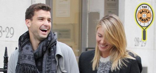 SI_Tennis's tweet photo. Daily Bagel: Dimitrov explored London with Sharapova and the ATP called him out on it http://t.co/i2U5NfNaeh http://t.co/7umdfvynGv