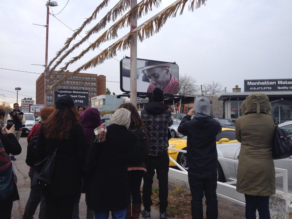 celaerin's tweet photo. #wearelawrence @CulturalHotspot @BellLocalTO billboard http://t.co/5V9TAmX182