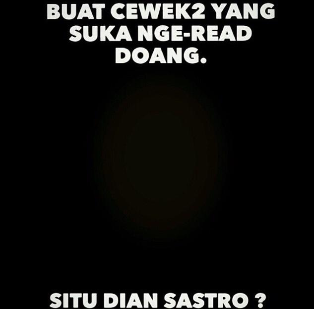 ardanradio's tweet photo. #PathCIPAGANTI Buat cewek yg suka nge read doang, situ Dian Sastro? | #CIPAGANTI w/ @dimastaARDAN &amp; @HariedSPrakasa http://t.co/OlFKiOo5uV